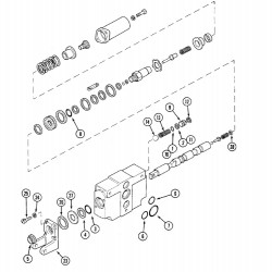 Tiivistesarja hydrauliventtiilille, 1328394C1